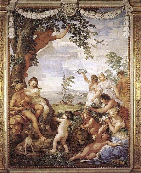Pietro da Cortona The Golden Age by Pietro da Cortona. Norge oil painting art